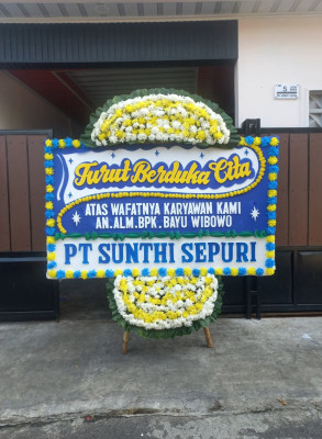 Papan Bunga Duka di Dirwemna